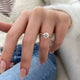 Auryn Engagement Ring 2 Carat Rose Gold
