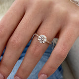 Auryn Engagement Ring 2 Carat Rose Gold