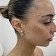 Diamond Jacket Earrings 1.8 ct White Gold