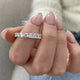 Diamond Eternity Fashion Ring 3.60 ct TCW, White Gold 14K