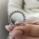 Diamond Eternity Fashion Ring 3.60 ct TCW, White Gold 14K