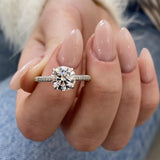 Auryn Engagement Ring 2.50 Carat White Gold