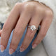 Auryn Engagement Ring 2.50 Carat White Gold