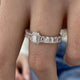 Diamond Diamond Band Fashion Ring 1.50 ct TCW, White Gold 14K
