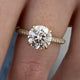 Auryn Engagement Ring 2.50 Carat Yellow Gold