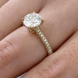 Auryn Engagement Ring 2.50 Carat Yellow Gold