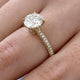 Auryn Engagement Ring 2.50 Carat Yellow Gold