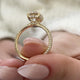Auryn Engagement Ring 2.50 Carat Yellow Gold