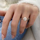 Auryn Engagement Ring 2.50 Carat Rose Gold