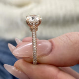 Auryn Engagement Ring 2.50 Carat Rose Gold