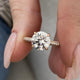 Auryn Engagement Ring 2.50 Carat Rose Gold