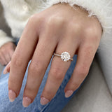 Auryn Engagement Ring 2.50 Carat Rose Gold