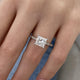Cadenza Engagement Ring 2.45 Carat White Gold