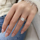 Cadenza Engagement Ring 2.45 Carat White Gold