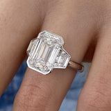 Averelle Engagement Ring 6 Carat White Gold