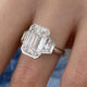 Averelle Engagement Ring 6 Carat White Gold