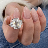 Averelle Ring 6 ct TCW , Solid Gold 14k