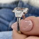 Averelle Ring 6 ct TCW , Solid Gold 14k