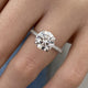 Auryn Engagement Ring 3 Carat White Gold