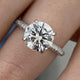 Auryn Engagement Ring 3 Carat White Gold