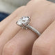 Auryn Engagement Ring 3 Carat White Gold