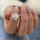 Auryn Engagement Ring 3 Carat White Gold