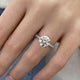 Auryn Engagement Ring 3 Carat White Gold