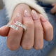 Diamond Wrap Fashion Ring 3 ct TCW, White Gold 14K