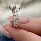Diamond Wrap Fashion Ring 3 ct TCW, White Gold 14K