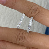 Diamond Earrings Earrings 1.8 ct White Gold