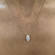 Diamond Pendant Necklace 2 ct Yellow Gold