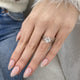 Elara Engagement Ring 1.90 Carat White Gold