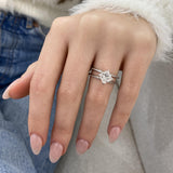 Elara Engagement Ring 1.90 Carat White Gold