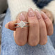 Elara Engagement Ring 1.90 Carat White Gold