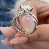 Elara Engagement Ring 1.90 Carat White Gold
