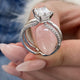 Elara Engagement Ring 1.90 Carat White Gold