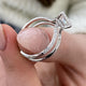 Elara Engagement Ring 1.90 Carat White Gold