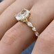 Athena Engagement Ring 2.50 Carat Yellow Gold