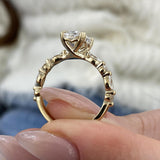 Athena Engagement Ring 2.50 Carat Yellow Gold
