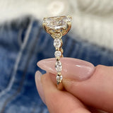 Athena Engagement Ring 2.50 Carat Yellow Gold