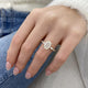 Solitaire with Side Stones
