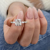 Athena Engagement Ring 2.50 Carat White Gold