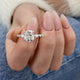 Athena Engagement Ring 2.50 Carat White Gold
