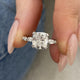 Athena Engagement Ring 2.50 Carat White Gold