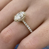 Fiora Engagement Ring 1.50 Carat Yellow Gold