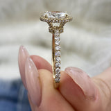 Fiora Engagement Ring 1.50 Carat Yellow Gold