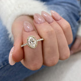 Fiora Engagement Ring 1.50 Carat Yellow Gold