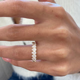 Diamond Stackable Fashion Ring 1.20 ct TCW, Yellow Gold 14K
