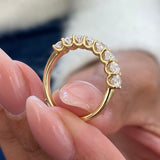 Diamond Stackable Fashion Ring 1.20 ct TCW, Yellow Gold 14K