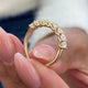 Diamond Stackable Fashion Ring 1.20 ct TCW, Yellow Gold 14K